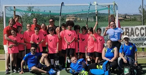 Dominio neroverde in Abruzzo: la Polisportiva L’Aquila Hockey trionfa nel Campionato Under 12 Maschile e Femminile